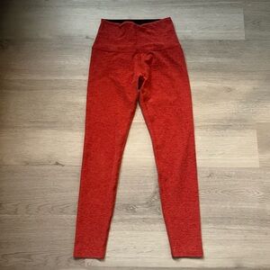 Beyond Yoga Red Leggings